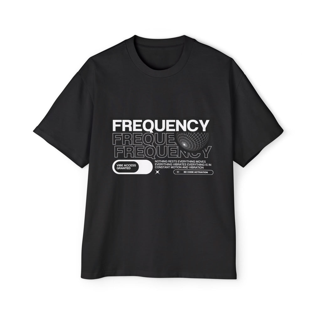 OVERSIZED FREQUENCY ACTIVATION T SHIRT