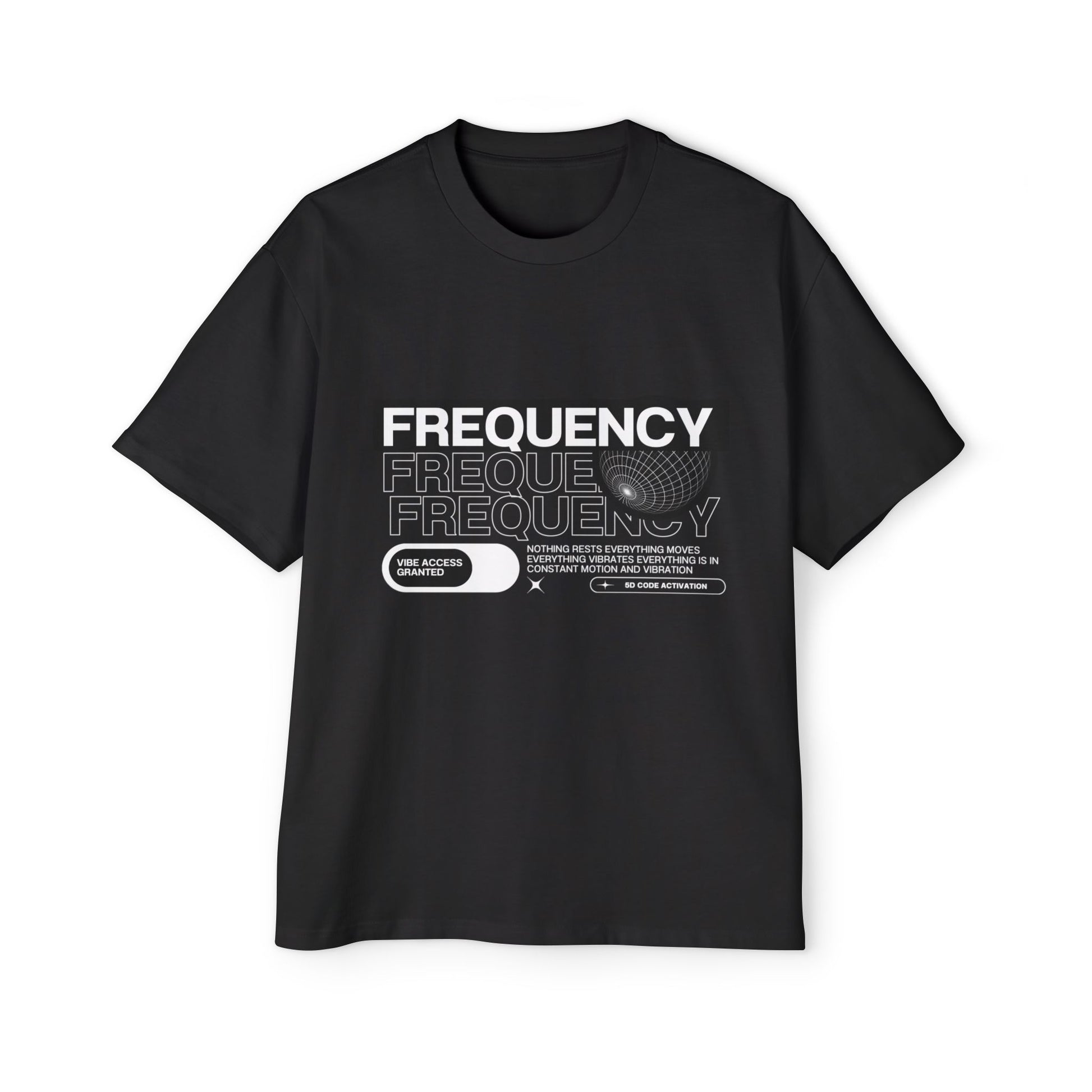 OVERSIZED FREQUENCY ACTIVATION T SHIRT